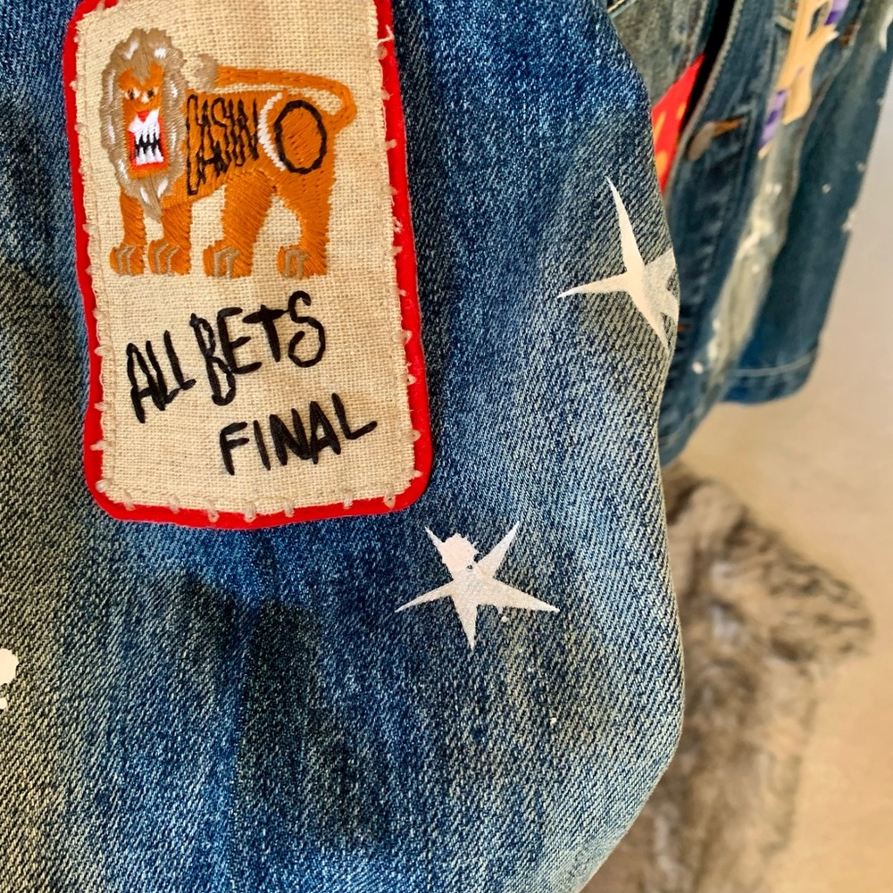 STRIVER’S ROW Denim Boxing Jacket - Picture 4 of 6
